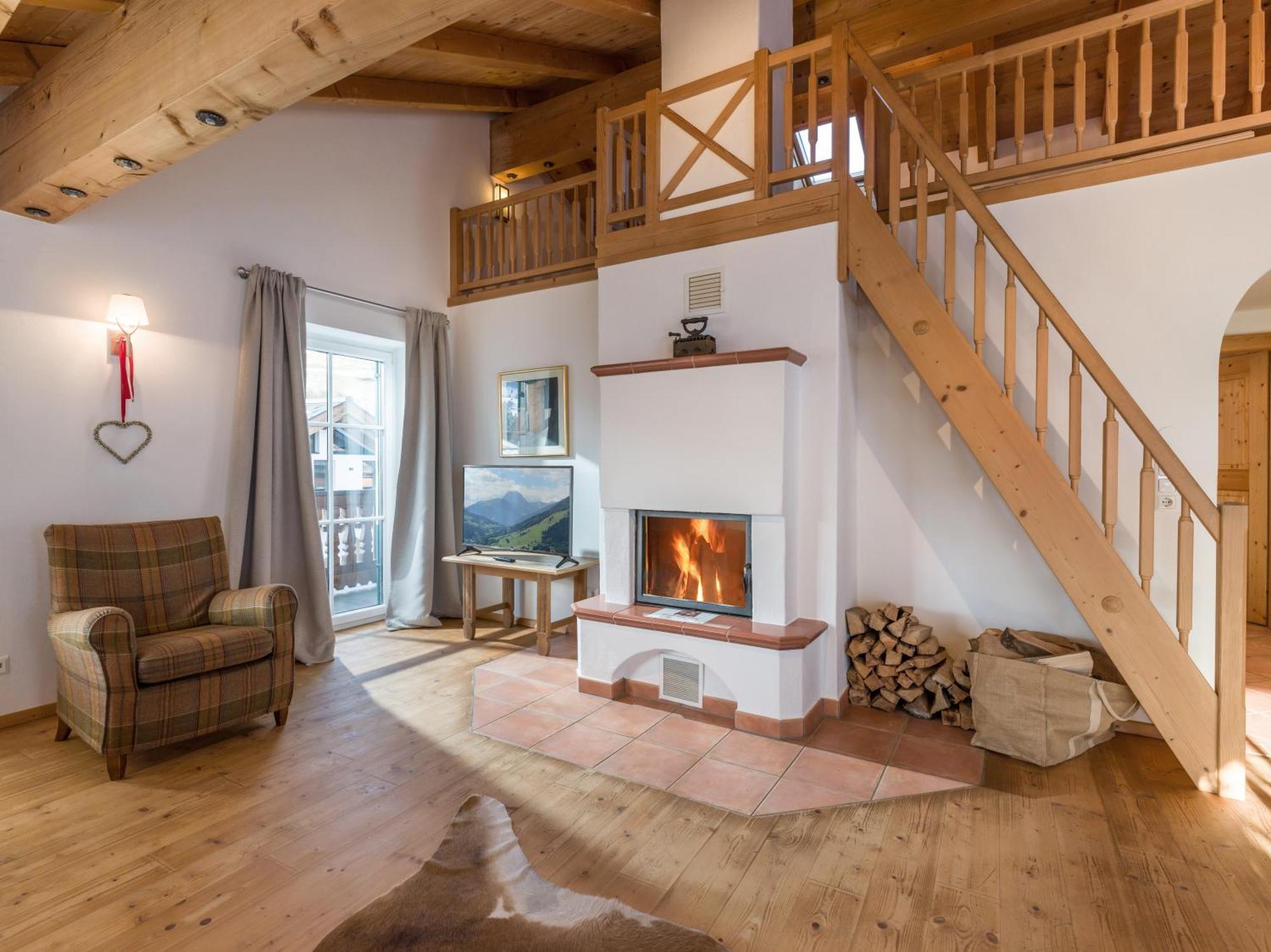 Appartement Alpen Glueck Schloessl Unterm Rain à Kirchberg en Tyrol Extérieur photo